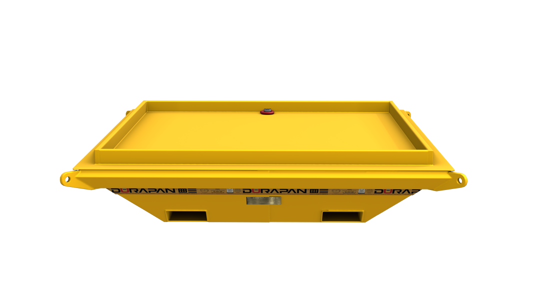 Steel Concrete Washout Pans Leakproof SWPPP & OSHA compliant USA